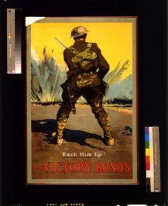 Buy Victory Bonds. Back him up! LCCN2004666236