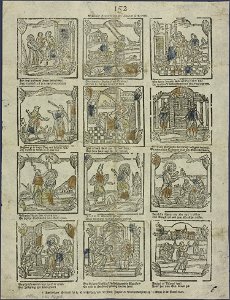 Bybelsche figuren uyt het Nieuwe Testament-Catchpenny print-SMC K 0141