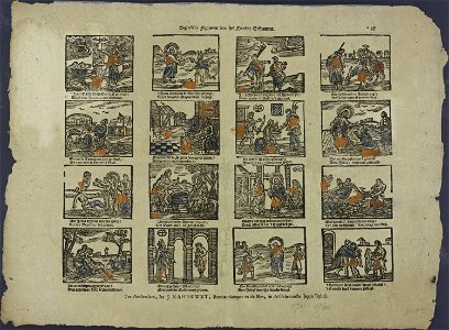 Bybelsche figuuren van het Nieuwe Testament-Catchpenny print-Borms 0715