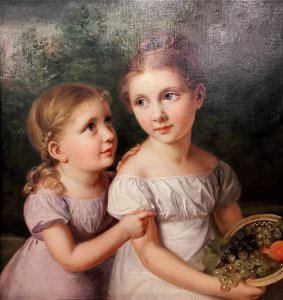 Buttlar, Augusta von — Portrait Adelheid und Marianne von Buttlar (Ferdinandeum)