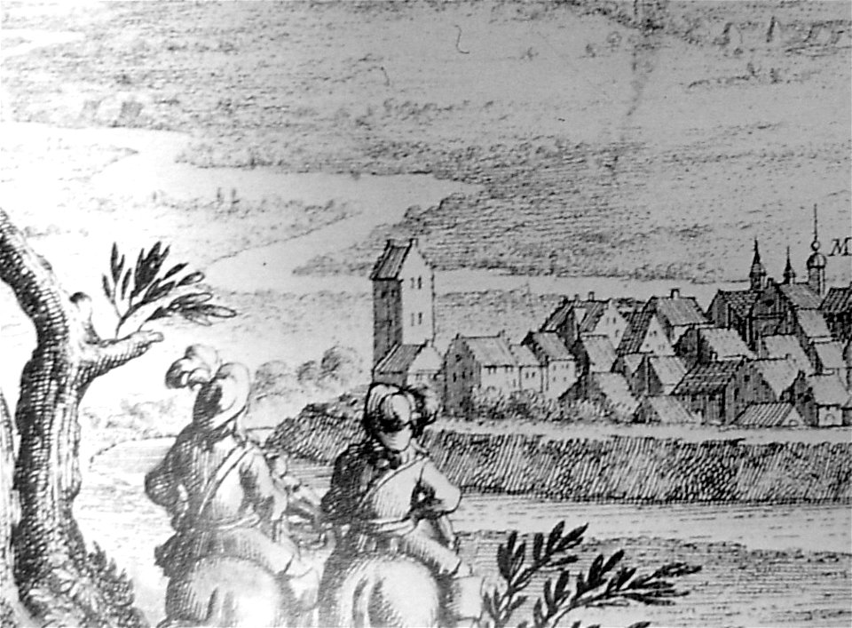 Bydgoszcz Brama Poznańska 1657 r