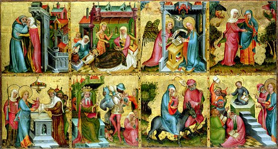 Bertram von Minden - Buxtehuder Altar, Mitteltafel