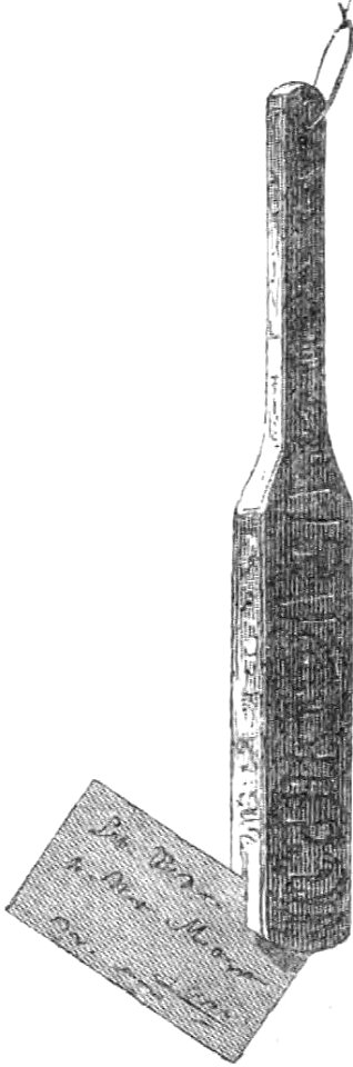 Byklubba från Moheda socken Hyltén-Cavallius Wärend och Wirdarne (1868) s295