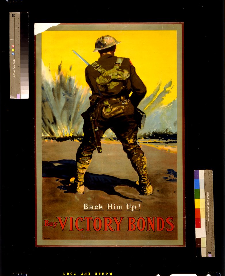 Buy Victory Bonds. Back him up! LCCN2004666236