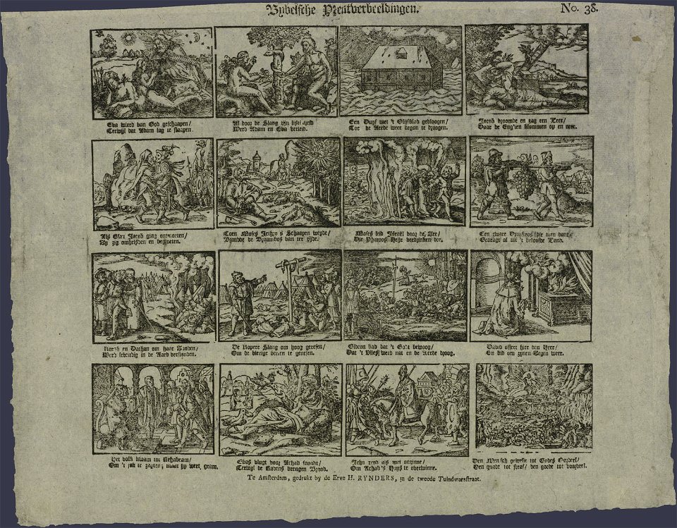 Bybelsche prentverbeeldingen-Catchpenny print-SMC K 0123
