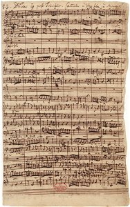 BWV56-autograph-manuscript-first-page-Bach-1726