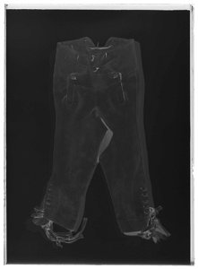 Byxor till hyllningsdräkt - Livrustkammaren - 36256-negative