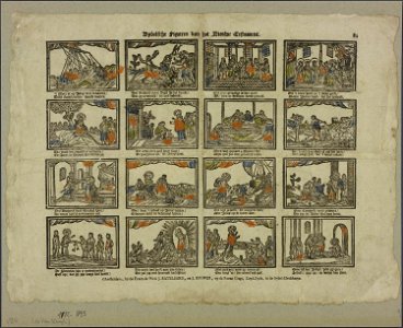 Bybelsche figuren van het Nieuwe Testament-Catchpenny print-Borms 0728