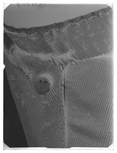 Byxor av svart sidenrips - Livrustkammaren - 19704-negative