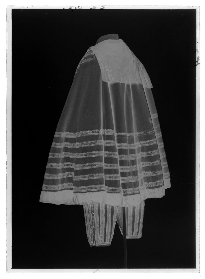 Byxor Gustav II Adolfs livréer - Livrustkammaren - 1509-negative