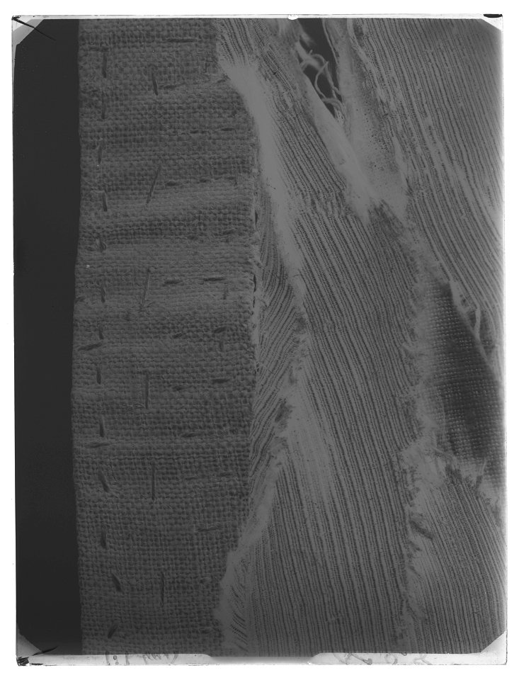 Byxor av svart sidenrips - Livrustkammaren - 28266-negative