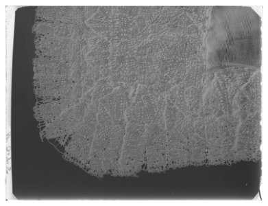 Byxor av svart sidenrips - Livrustkammaren - 36827-negative