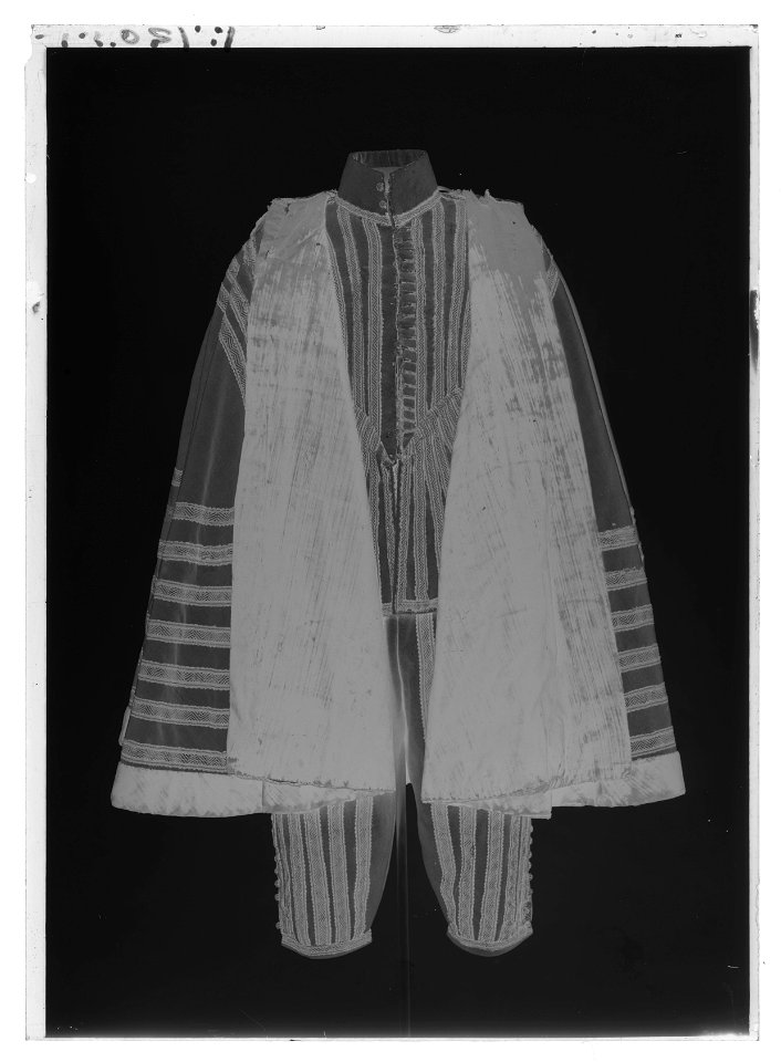 Byxor Gustav II Adolfs livréer - Livrustkammaren - 18631-negative
