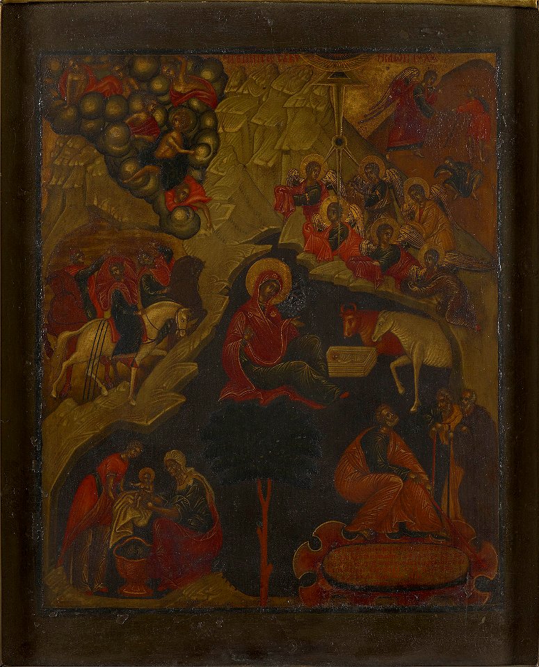 Byzantine School - The Nativity - RCIN 403381 - Royal Collection