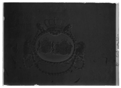 Bärstol gustaviansk - Livrustkammaren - 1297-negative