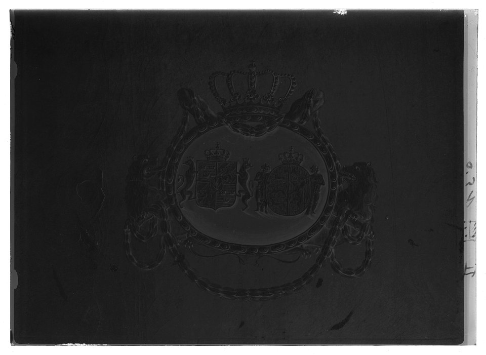 Bärstol gustaviansk - Livrustkammaren - 35537-negative