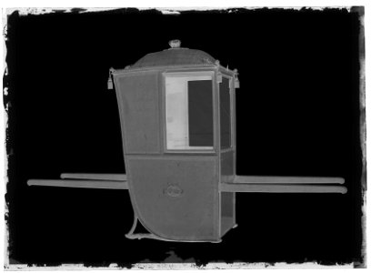 Bärstol gustaviansk - Livrustkammaren - 26334-negative