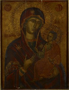 Byzantine School - The Virgin and Child ('Virgin Hodegetria') - RCIN 403492 - Royal Collection