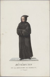 Bénédictin de la réforme de Perrecy, objectnr A 16390