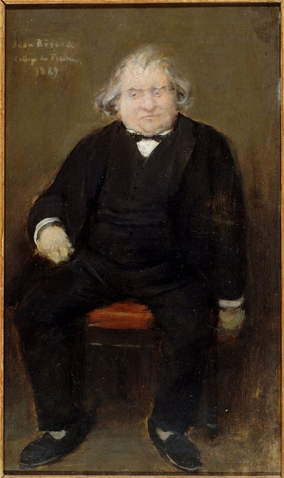 Béraud - Portrait d'Ernest Renan (1823-1892), philosophe, 1889