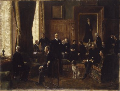 Béraud - Le salon de la comtesse Potocka, 1887