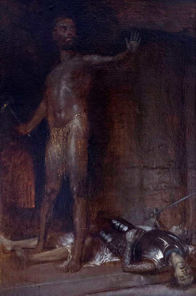 Arnold Böcklin - Der Schatzhüter - 1877