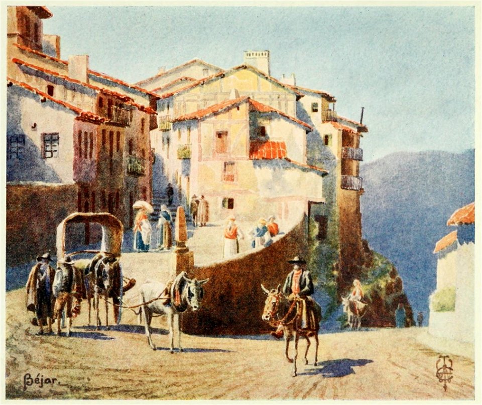 Béjar - an approach to the town