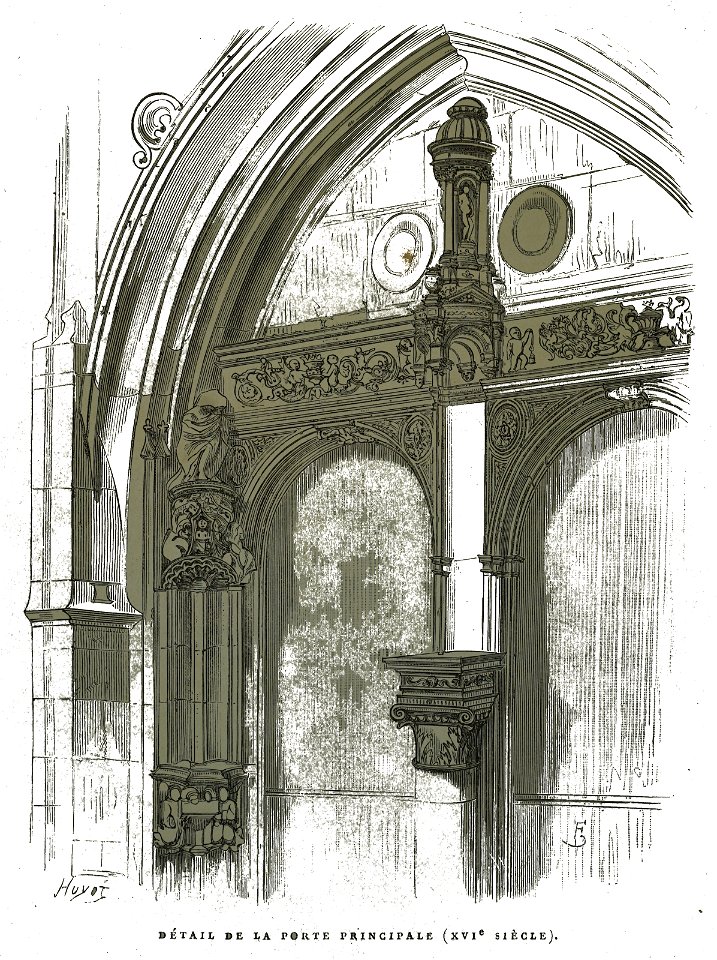 Bérulles portail église 01047