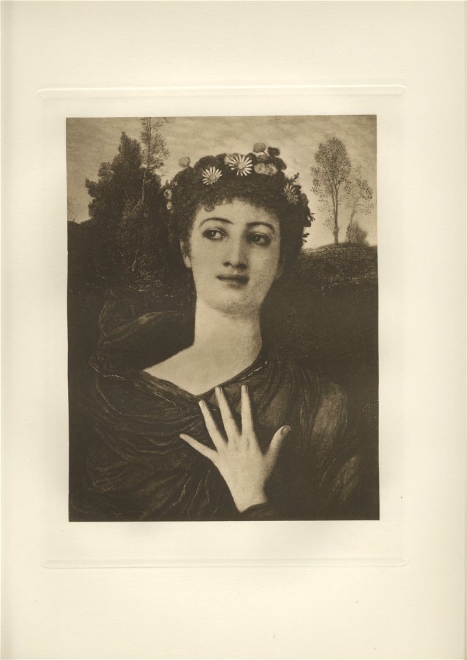 Böcklin-Mappe 1901 Flora