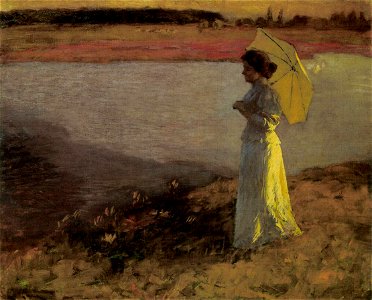 Béla Iványi-Grünwald - Woman by the Water