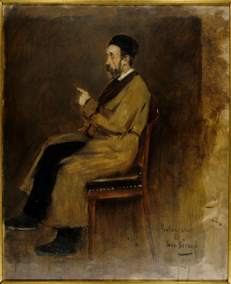 Béraud - Portrait de Jean-Jacques Weiss (1827-1891), rédacteur au Journal des débats, 1889