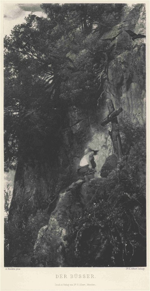 Böcklin Der Büsser
