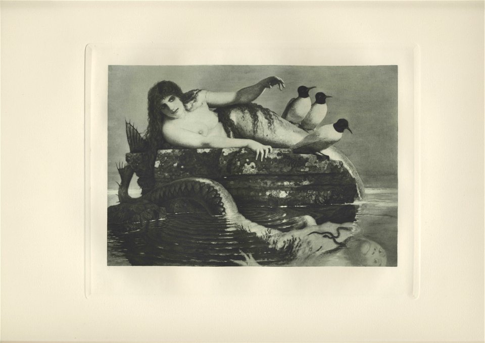 Böcklin-Mappe 1901 Meeresstille