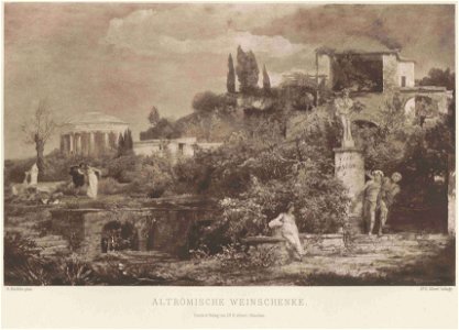 Böcklin Altrömische Weinschenke