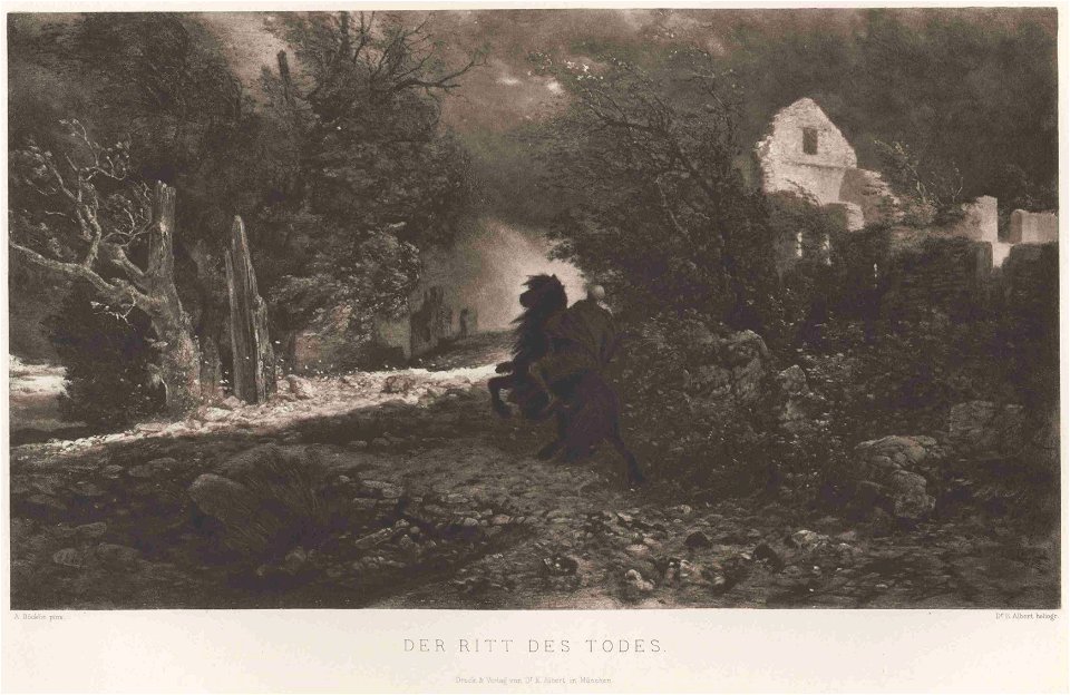 Böcklin Der Ritt des Todes