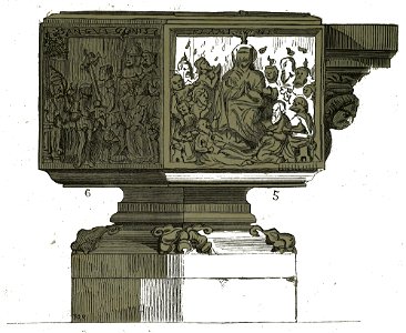 Bérulles Cuve baptismale 01052