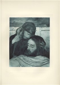 Böcklin-Mappe 1901 Pieta