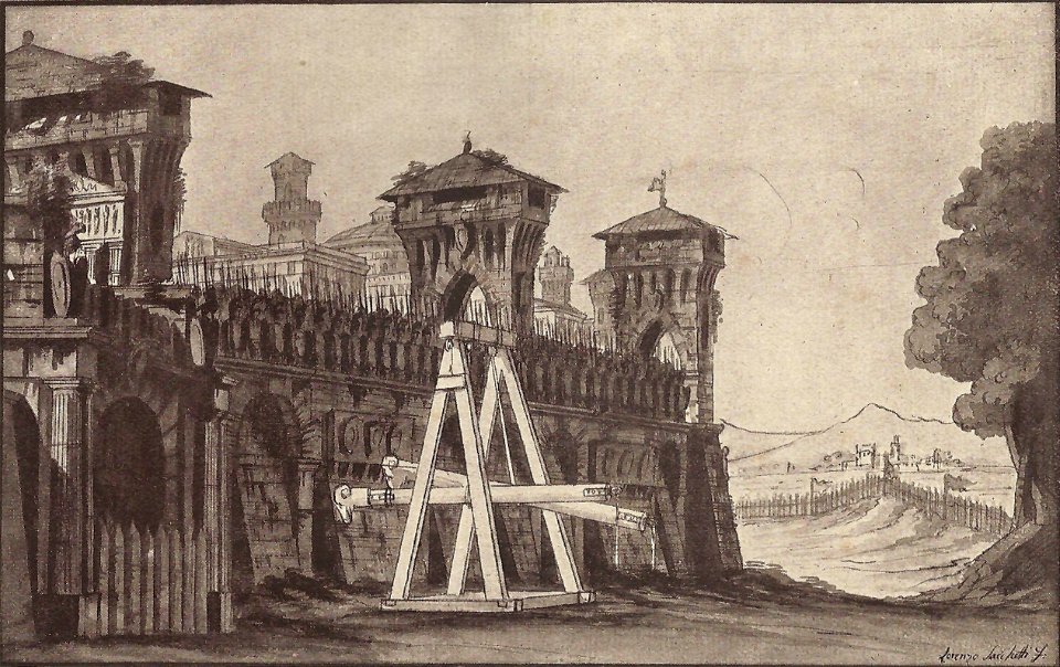 Bühnenbild von Lorenzo Sacchetti Berlin Staatliche Kunstbibliothek