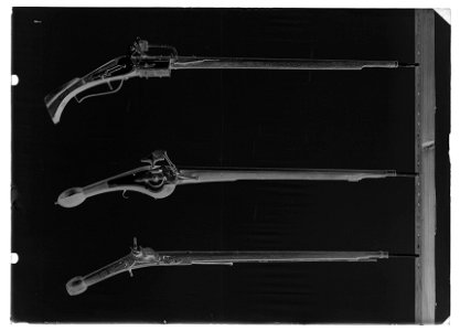 Bössa-pistoler - Livrustkammaren - 51657-negative