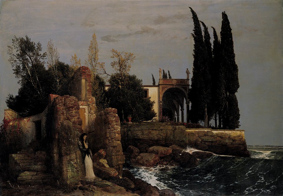 Böcklin Villa am Meer (1878)