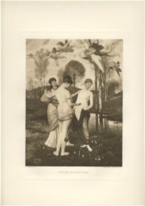 Böcklin-Mappe 1901 Frühlingshymne