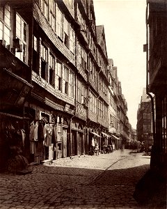 C F Mylius Frankfurt Judengasse c1870