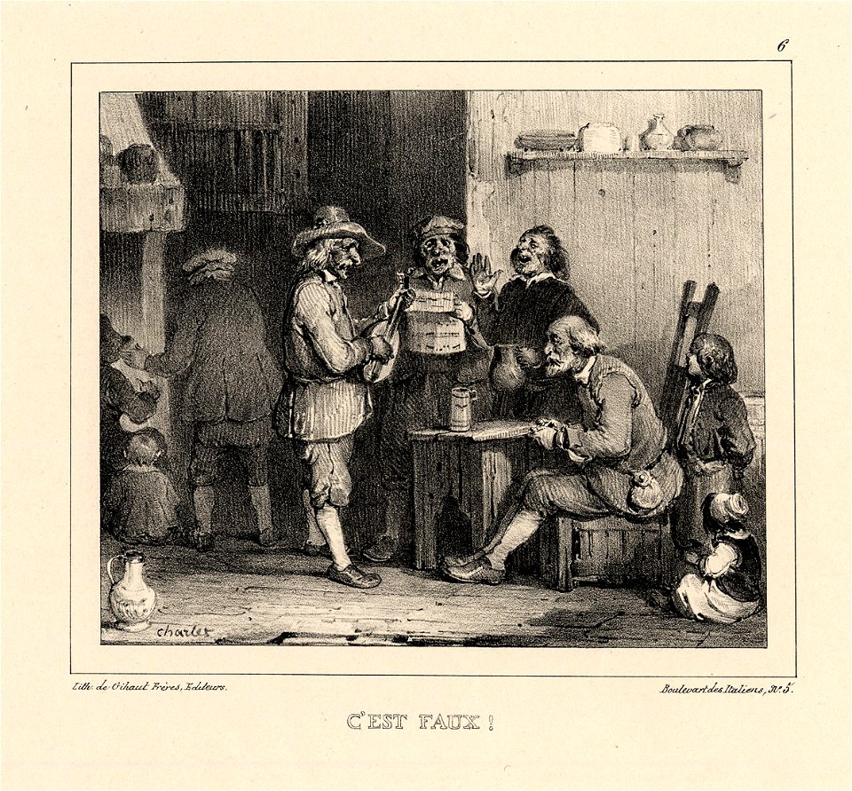 C'est faux (BM 1855,0414.132)