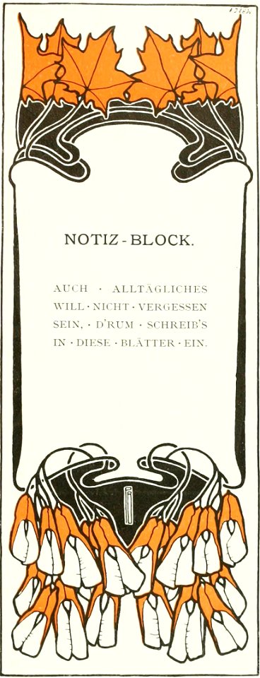 Bürck Notiz-Block