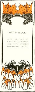 Bürck Notiz-Block