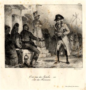C'est pas des jambes...ça c'est des fumerons (Those aren't legs; they are sticks of charcoal!) (BM 1880,0508.256)