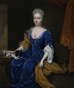 C. (1668) Netscher - Françoise Fagel (1680-1762). Echtgenote van 1) Johan van Byemont, 2) Willem van Erpecum - C512 - Cultural Heritage Agency of the Netherlands Art Collection
