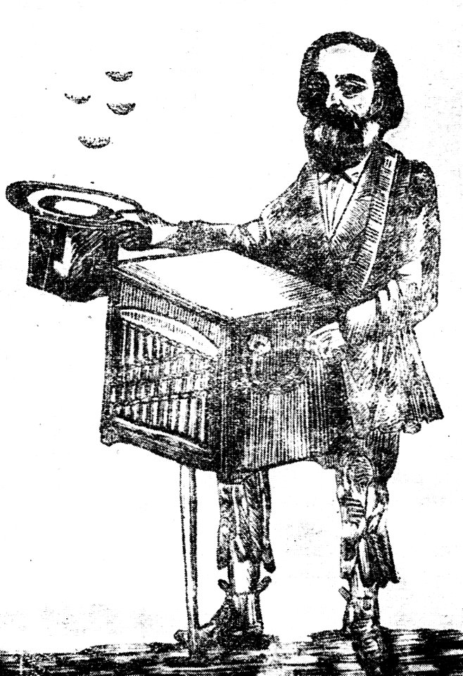 C. A. Rosetti as busker, 1867 ILR 399