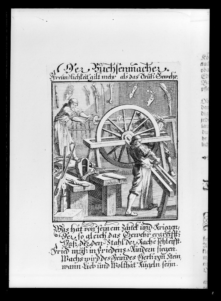 Bössmakarverkstad - Weigel Ständebuch - Livrustkammaren - 52356
