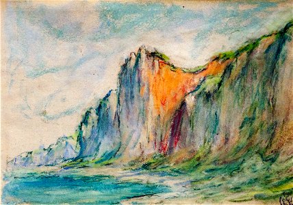 Claude-Émile Schuffenecker Falaise et pointe, Normandie